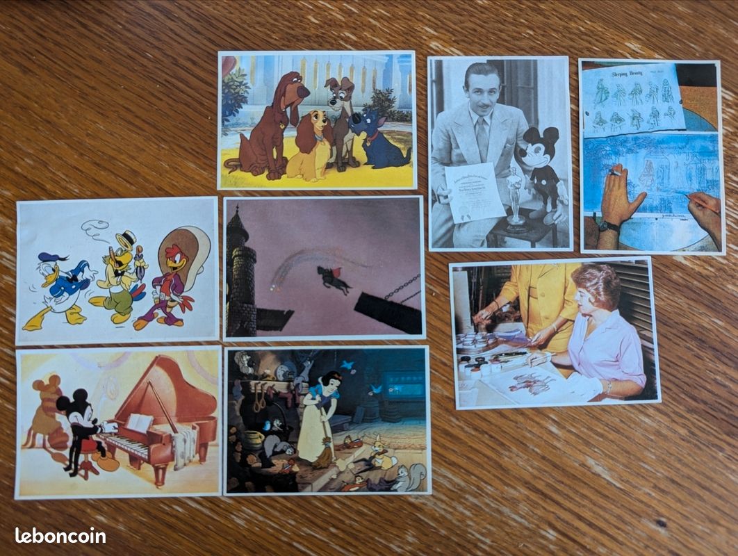 Images à collectionner Poulain série 42 walt Disney (image 1)
