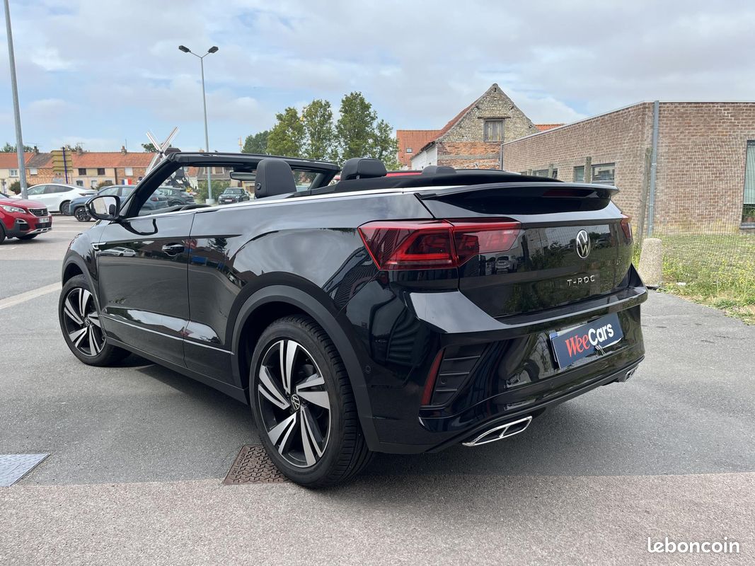 VOLKSWAGEN T-ROC CABRIOLET 1.5 TSI 150 EVO2 R-LINE DSG BVA / Garantie 3 ans (image 4)