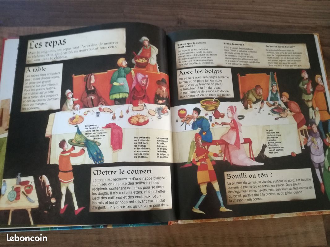 Livre Au Temps des Chateaux Forts (image 3)