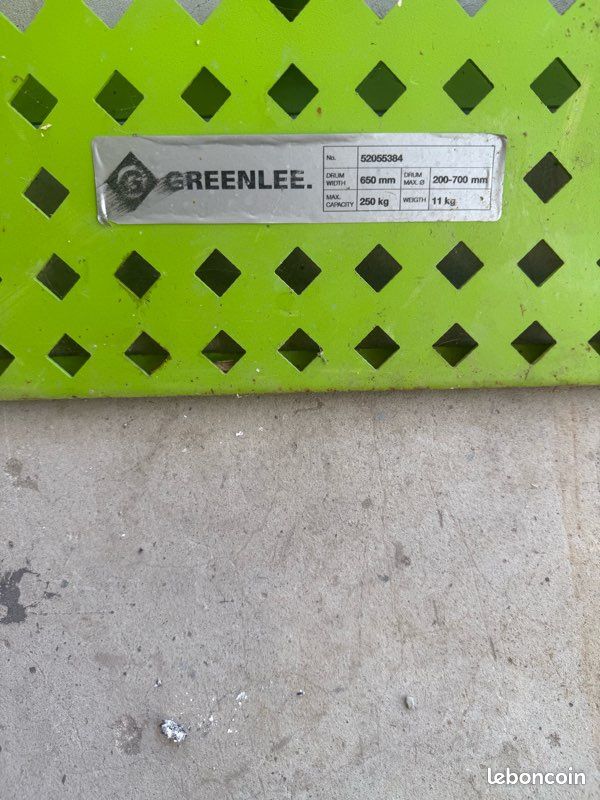 Dérouleur de câble greenlee (image 2)