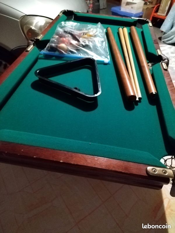 Mini billard de table americain (image 2)