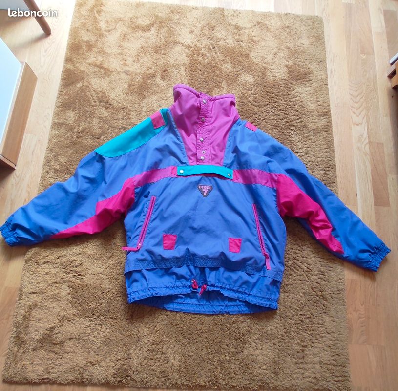 Degré Anorak Taille L Blouson Ski Neige Doudoune Degré7 Vêtements