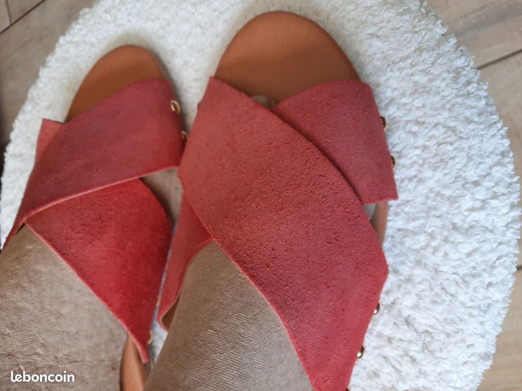 Sandales femme,neuves, marque Piéces, taille 36 (image 4)