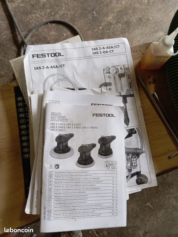 Ponceuse festool LEX 2 150/7 (image 3)