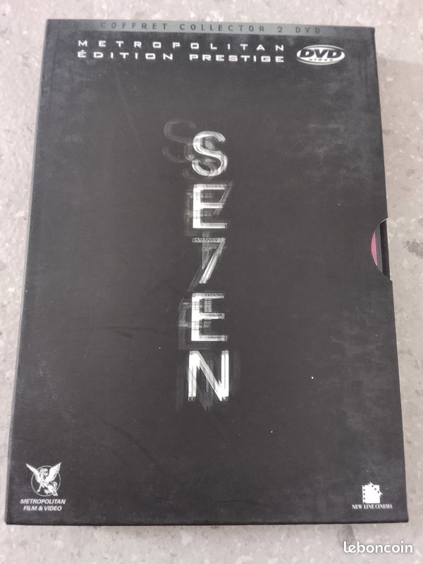 Coffret Collector Seven 2 DVD David Fincher édition prestige (image 1)
