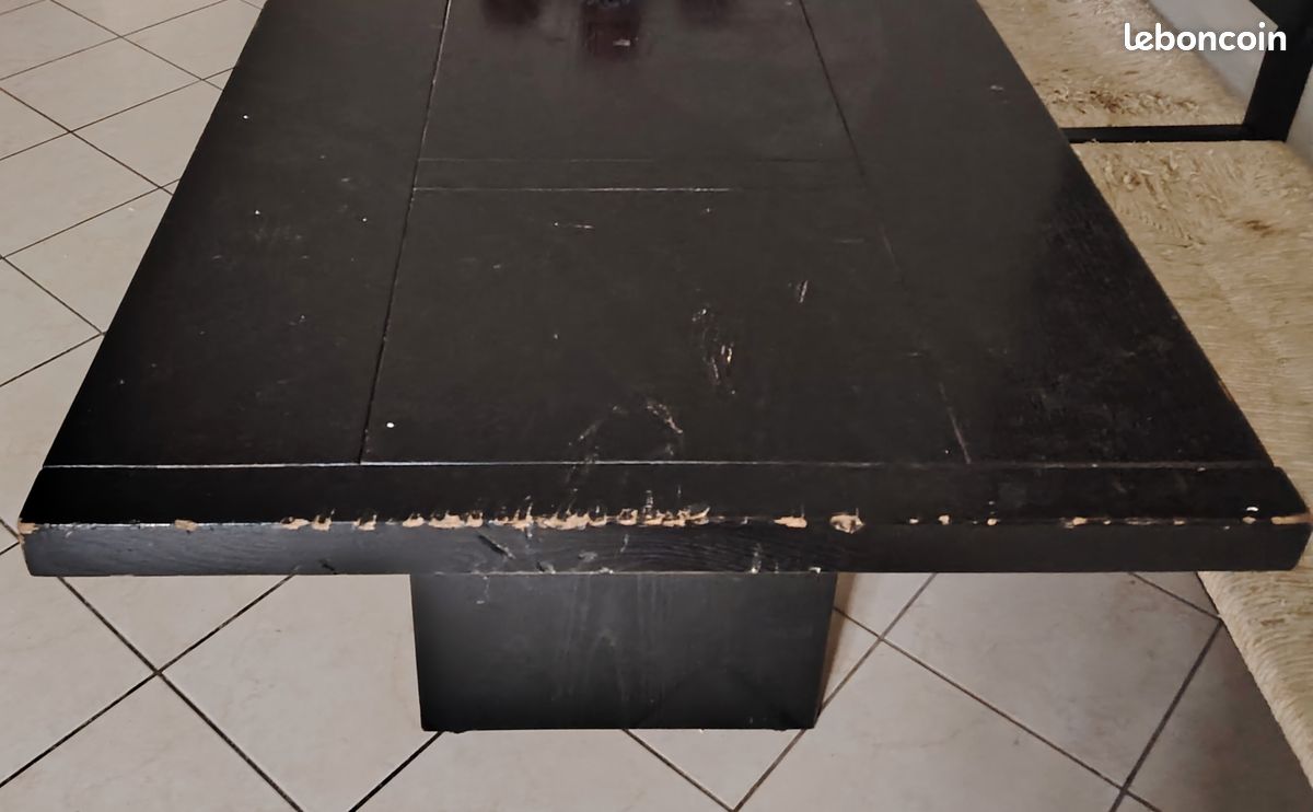 Table et banc en chêne massif (image 3)