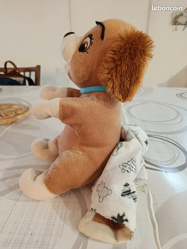 Peluche belle et le clochard (image 2)