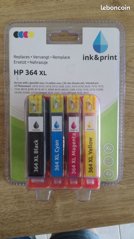 Pack encre HP 364 XL (image 1)