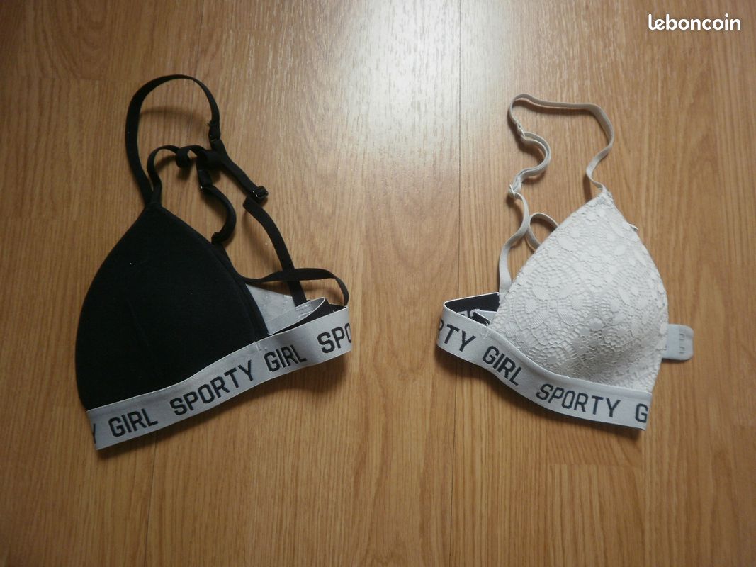 Lot de soutiens gorge Jeune Fille Taille 75B Vêtements