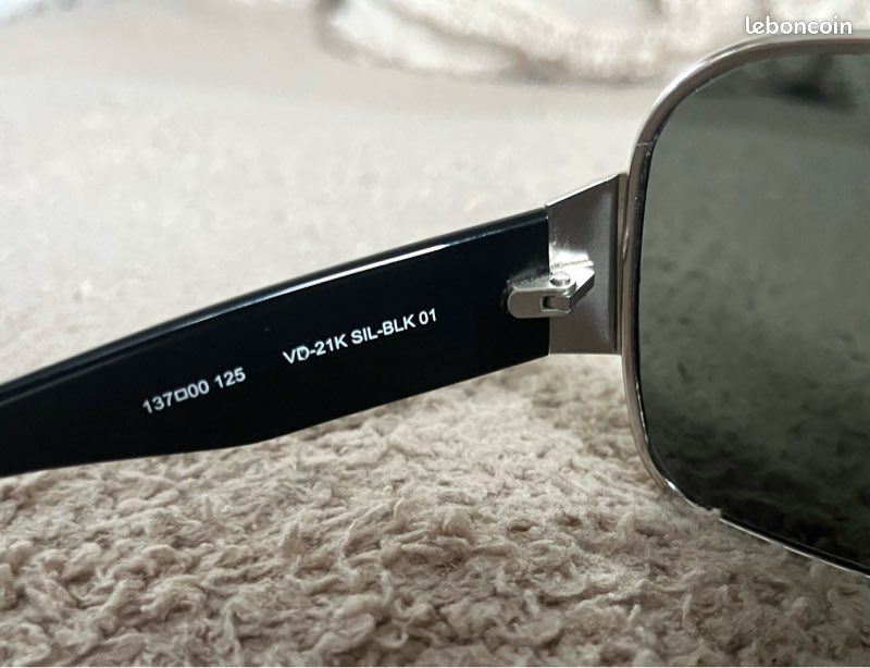 Lunettes De Soleil EPOKHE Avec étui Cuir Japonais - Occasion Très Bon état, Légères Rayures