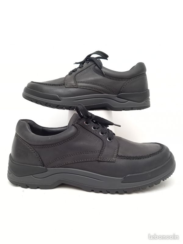 Pointure 39,5 Mephisto Derbies en cuir noir pour homme