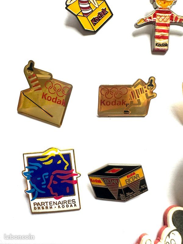 LOT DE 3 Pin's Kodak JO Euro Disney EUR 3,00 - FR
