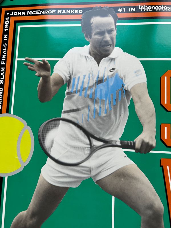 Poster Nike Tennis McEnroe Serve and Volley Collection