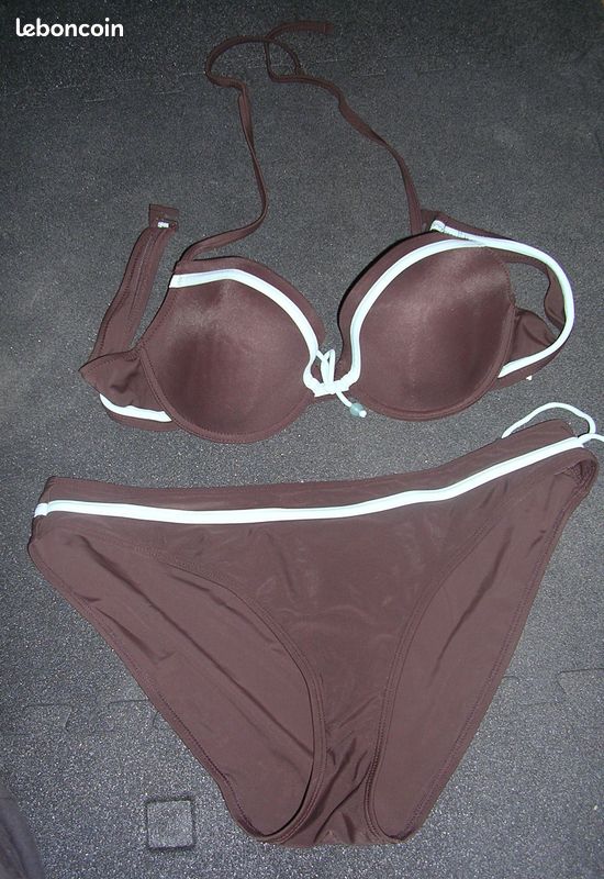 Maillot de bain marron (Taille 42) (image 3)