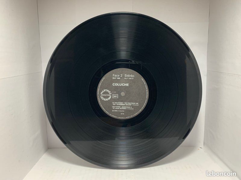 Vinyle Coluche Les interdits de Coluche (image 3)
