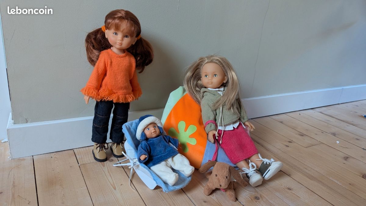 Lot De Vêtements D'occasion Pour Poupée Corolle Les Chéries - Année 2002 - Lot 1