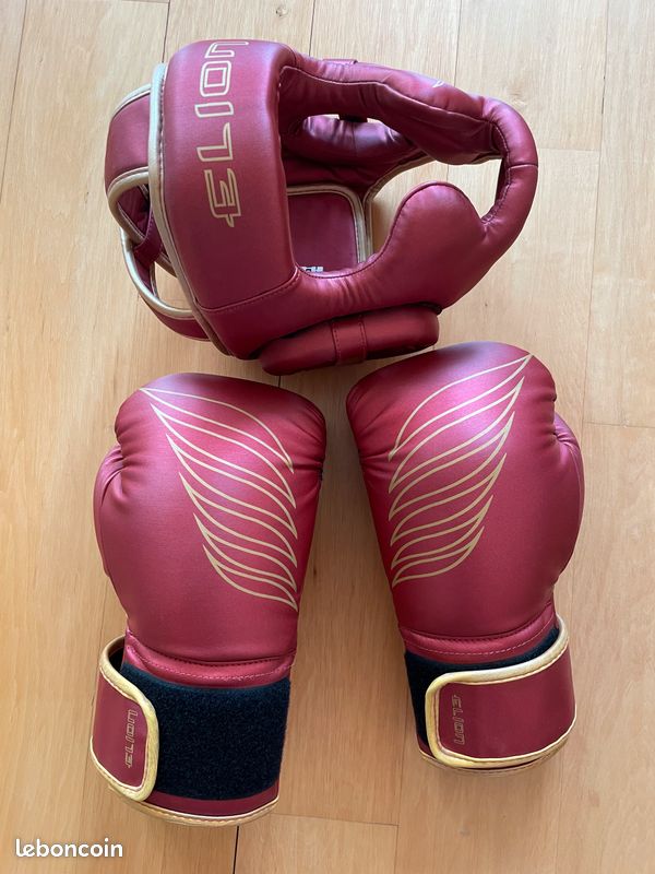 Gants 14oz & Casque de boxe Elion Paris (image 1)