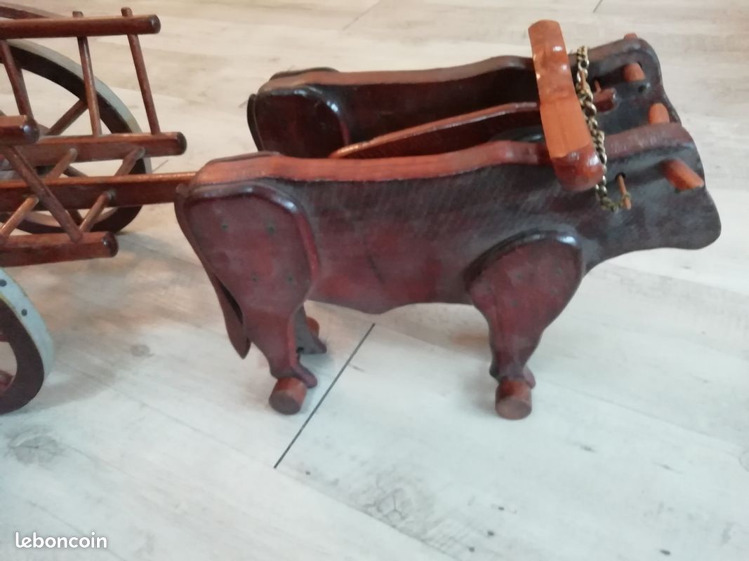 Jouet ancien attelage DEJOU (image 2)