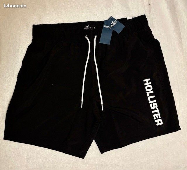 Short de bain HOLLISTER (M) - Neuf, avec étiquette (image 4)
