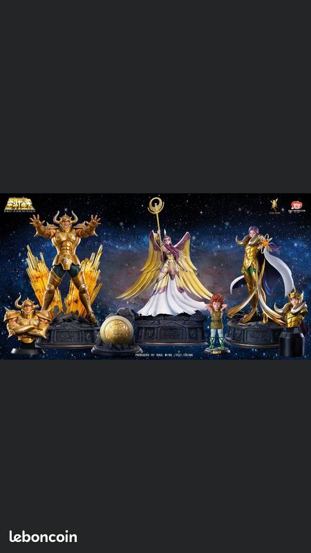 Saint seiya statue résine Athena sous licence 1/4 60 cm (image 5)