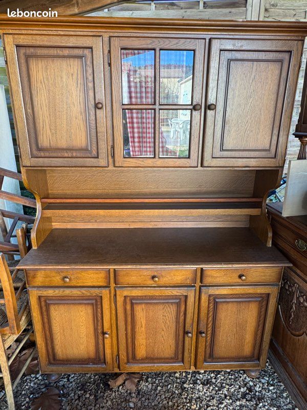 Meuble ancien en bois massif (image 1)