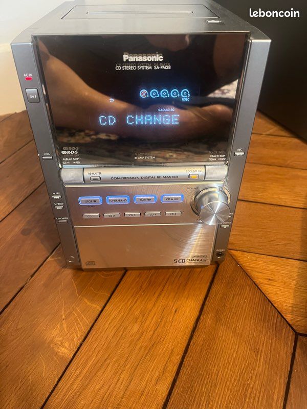 CHAINE HIFI Panasonic Stereo AM/FM 5CDS Changer + Cassette (image 4)