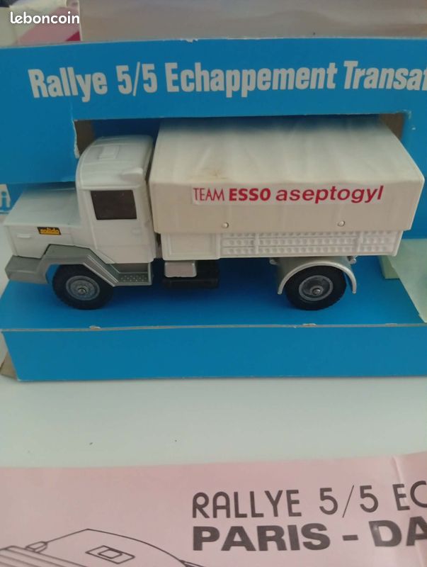 Boîte Vide SOLIDO 1/43 - IVECO Rallye Transafrica 80 - Ancienne, Occasion