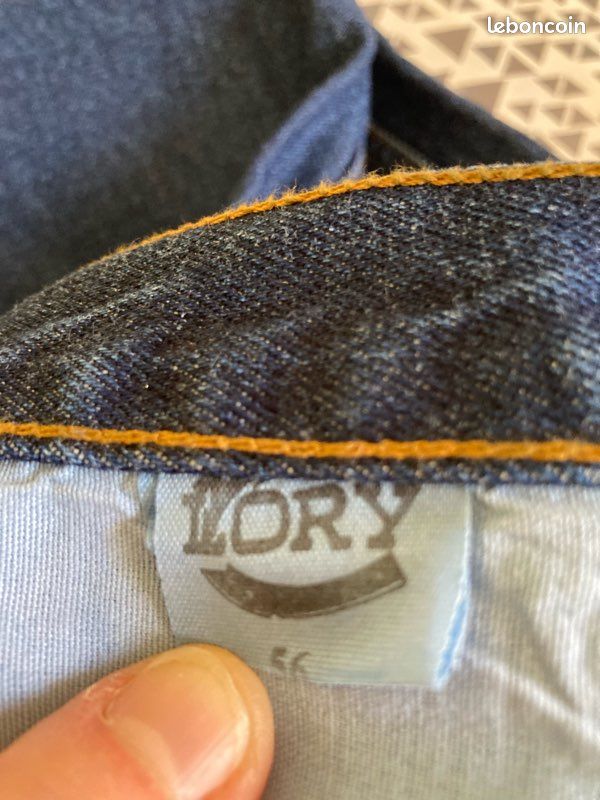 Pantalon jean bleu foncé Lory - T. 56 (image 5)