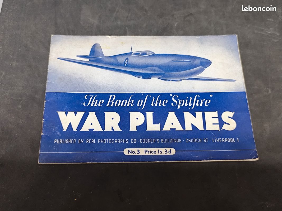 Livret sur le Spitfire ww2 militaire militaria (image 1)