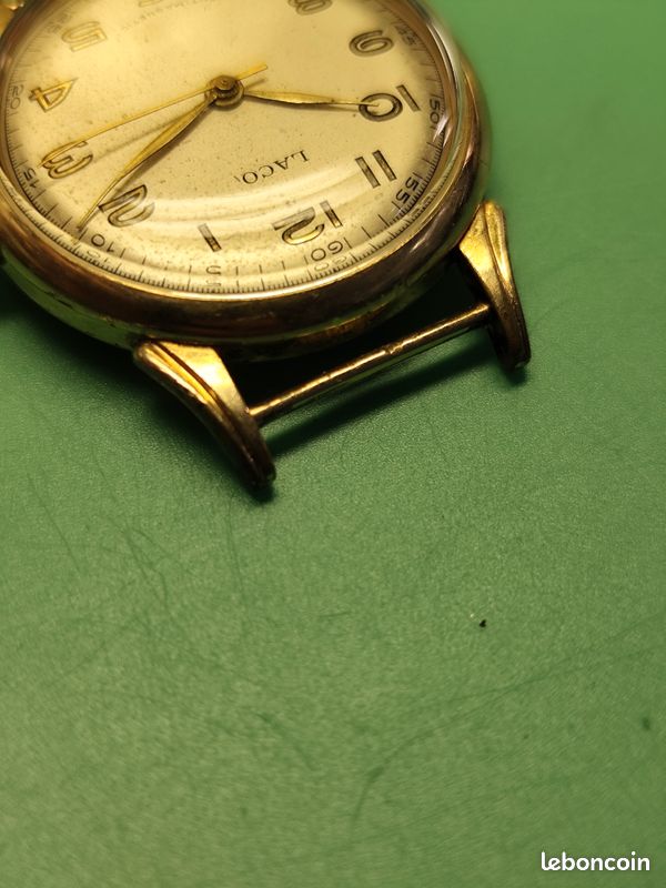 Montre-bracelet Vintage Laco à Mouvement Mécanique 15 Bijoux - Pour Pièces/réparation