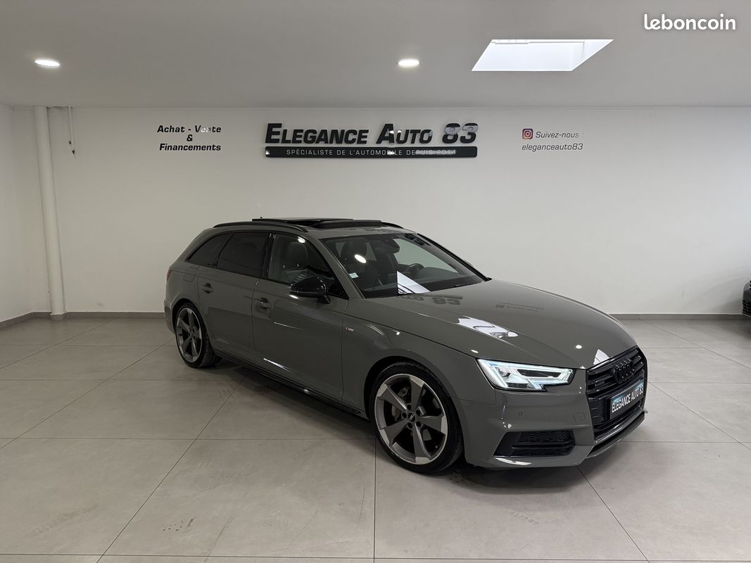 Audi A4 AVANT 3.0 V6 TDI 218CH S LINE QUATTRO S TRONIC 7 / CONFIGURATION EXCEPTIONNELLE (image 4)