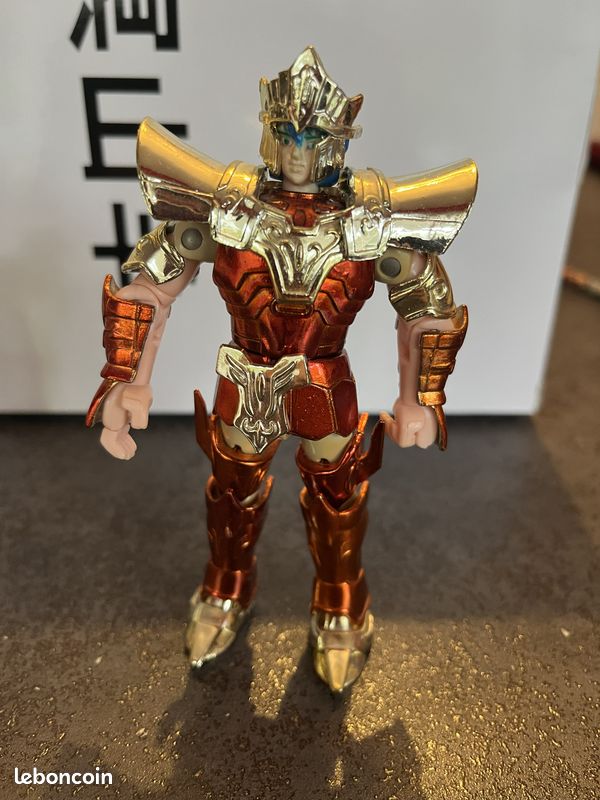SAINT SEIYA VINTAGE Poséidon Socle Et Porte armure incomplet Bandai