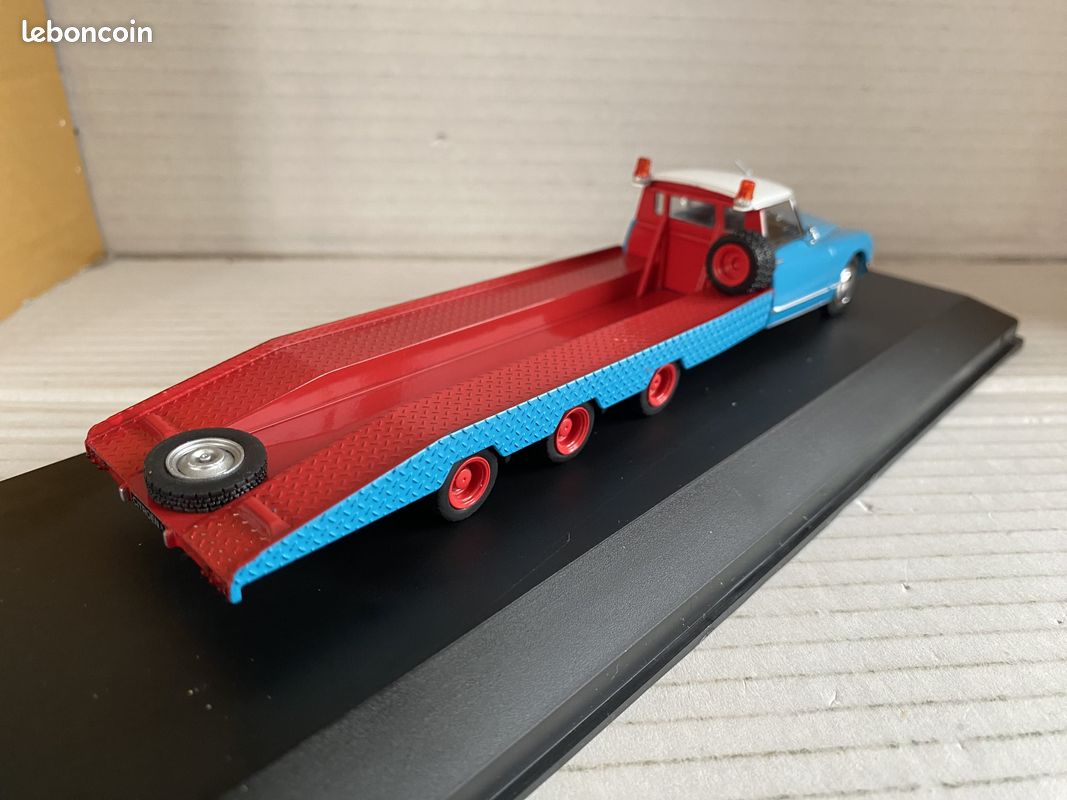 Miniature Citroën DS 21 Tessier Porte-Voiture Hachette – 1/43, Sous Blister, Collection