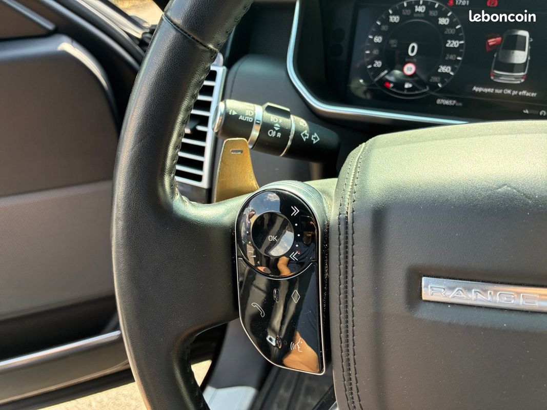 LAND ROVER RANGE ROVER IV 5.0 V8 SUPERCHARGED 525 AUTOBIOGRAPHY 525Ch Garantie 12 mois (image 33)