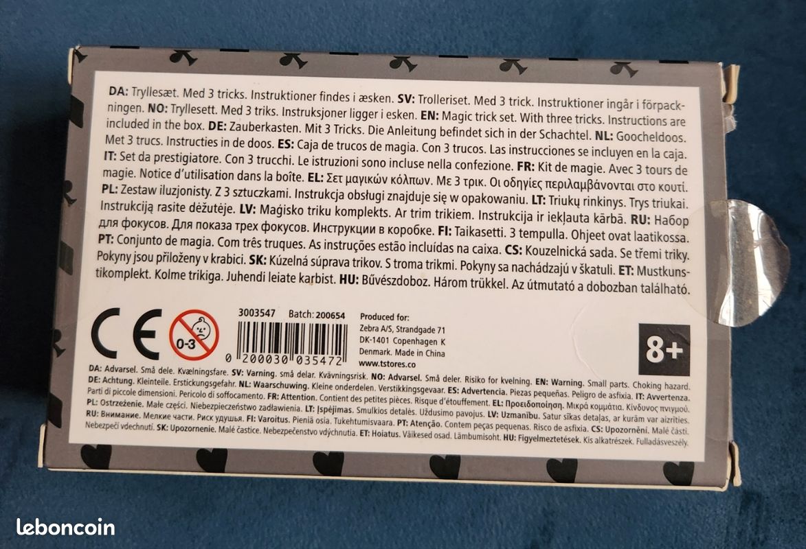 Jeu neuf : set de tours de magie (image 3)