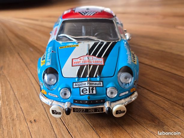 Alpine Renault A110 1800 Rallye Tour de Corse 1973 ixo 1/18