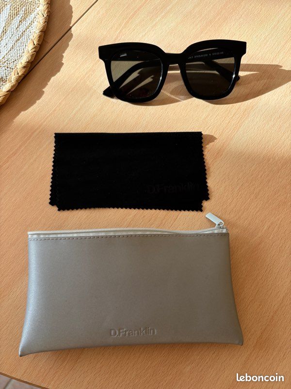 Lunette de soleil noire (image 1)