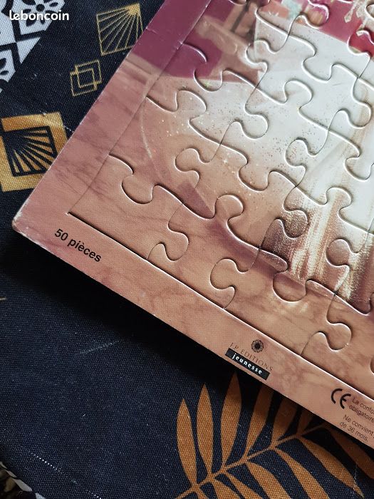 Lot de 2 puzzle 50 pièces collector Barbie vintage 1993 - Editions Jeunesse (image 4)