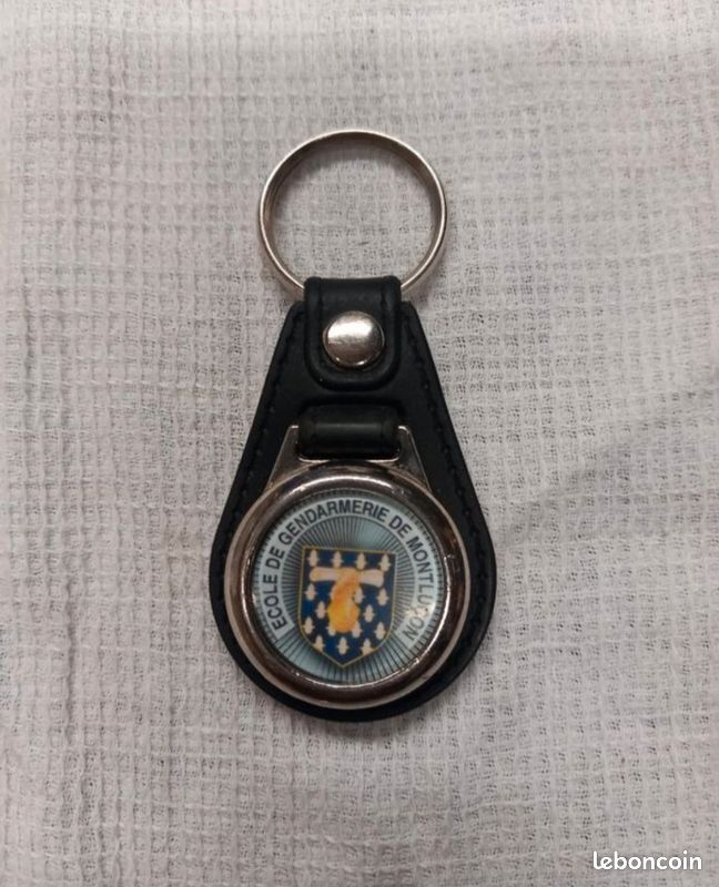 Porte clé jeton de caddy Gendarmerie (image 1)