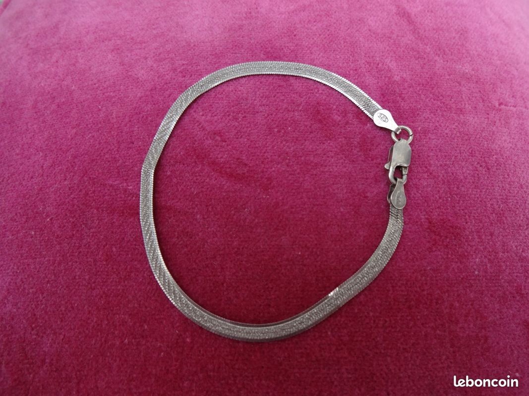 Bracelet double face en ARGENT (image 1)