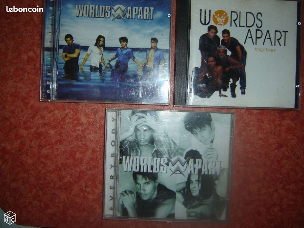3 cd worlds apart (image 1)