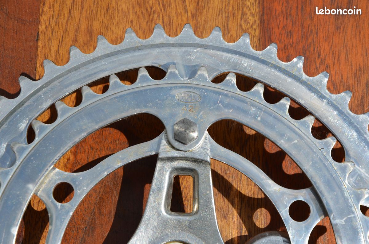 PÉDALIER Stronglight 49D 52x42 170mm - Retrocyclo