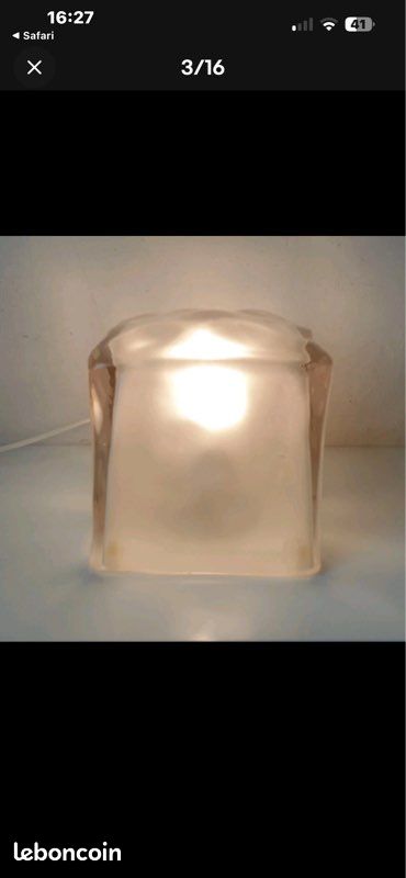 Iconique : lampe glaçon IKEA