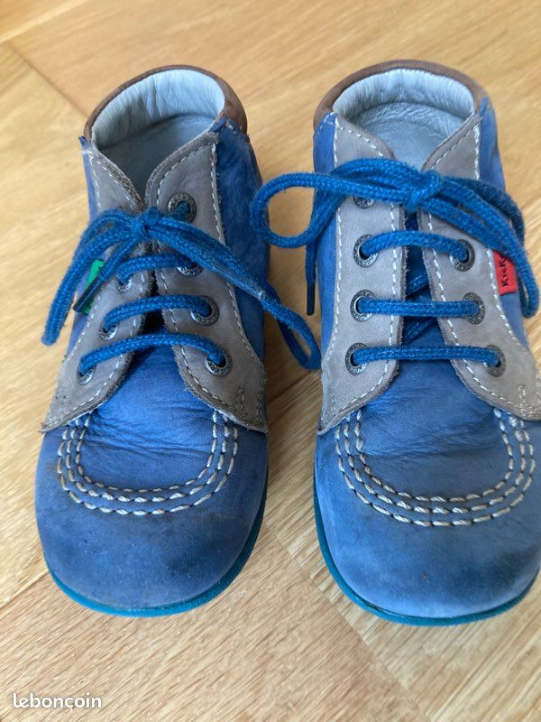 Chaussures cuir kickers 24 (image 3)