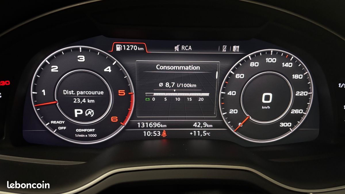 AUDI Q7 3.0 50 TDI 285ch MHEV HYBRID S-LINE QUATTRO TIPTRONIC BVA - CARPLAY - ATTELAGE (image 13)