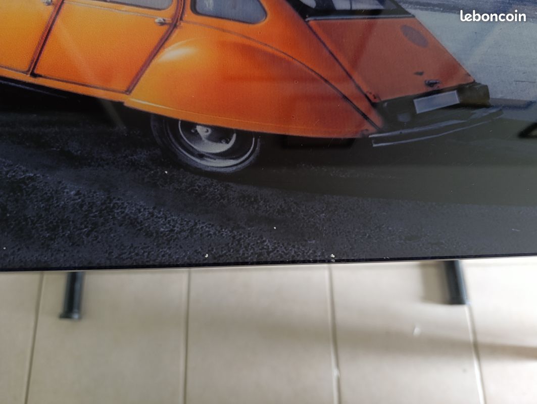 Table basse avec plateau en verre (image 2)