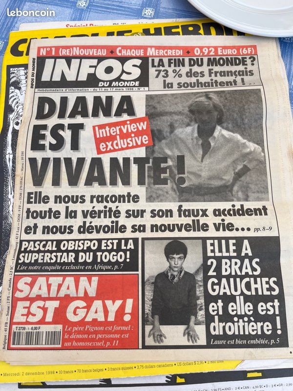 Charlie Hebdo année 90 -20 (image 2)