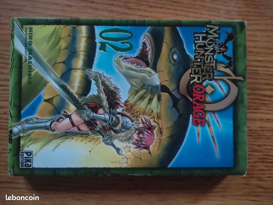Lot de 4 mangas Monster Hunter Orage (image 4)