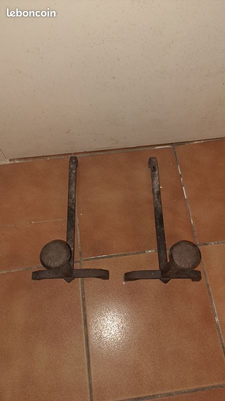 Chenets pour cheminée (image 3)