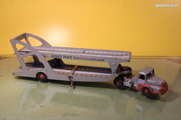 DINKY SUPERTOYS – Réf 39A – Ensemble UNIC transporteur de voitures BOILOT - Jeux & Jouets
